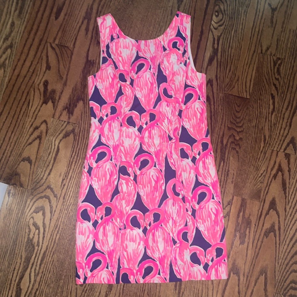 Lilly Pulitzer Flamingo Dress Size 0